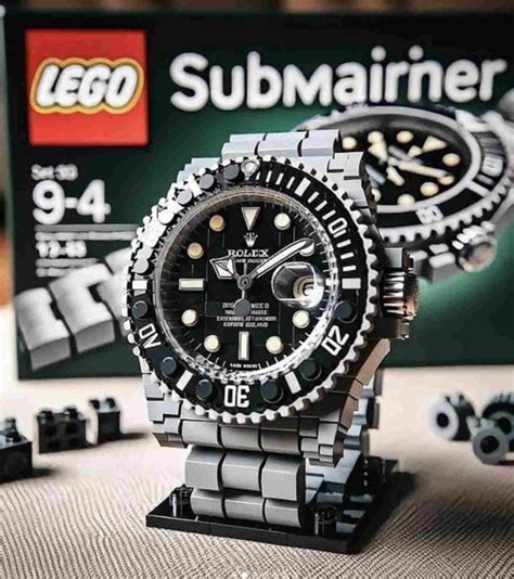 rolex lego submariner